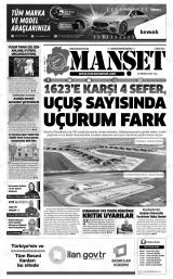 KAHRAMANMARAŞ MANŞET