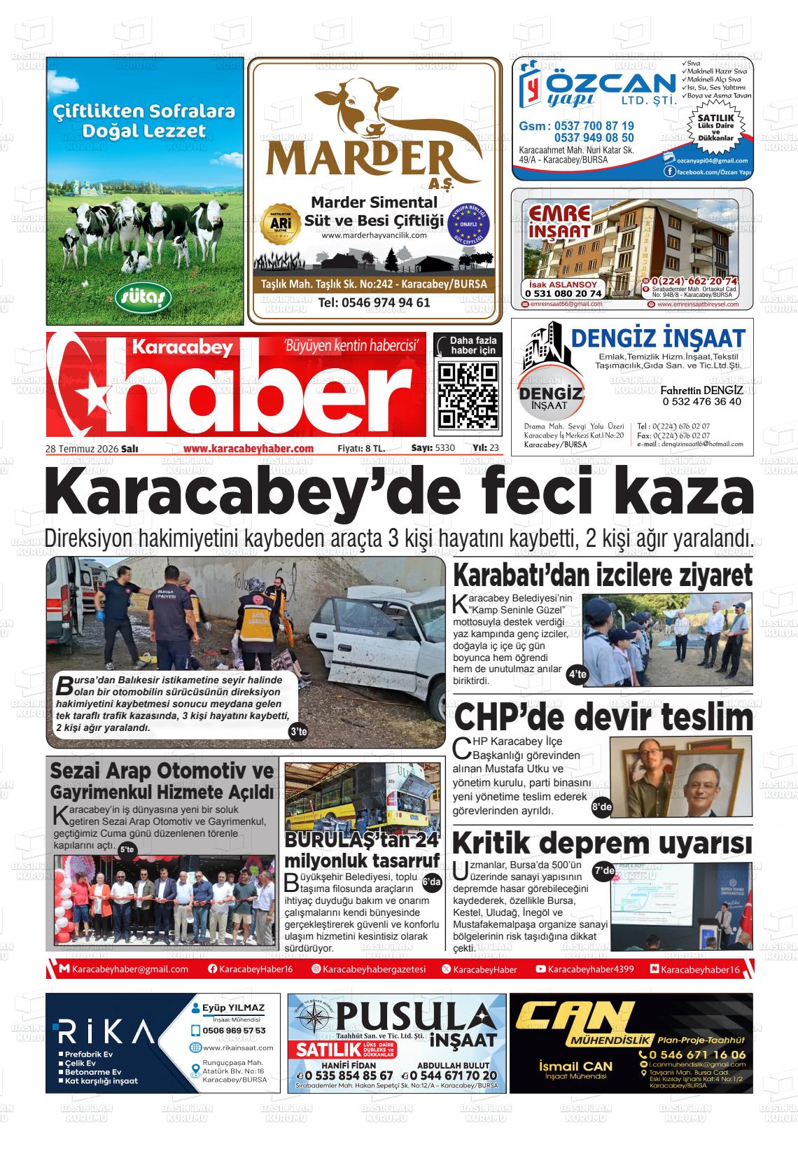 KARACABEY HABER