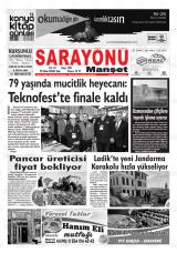 SARAYÖNÜ MANŞET