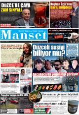 DÜZCE MANŞET
