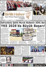 SAFRANBOLU BİRLİK HABER