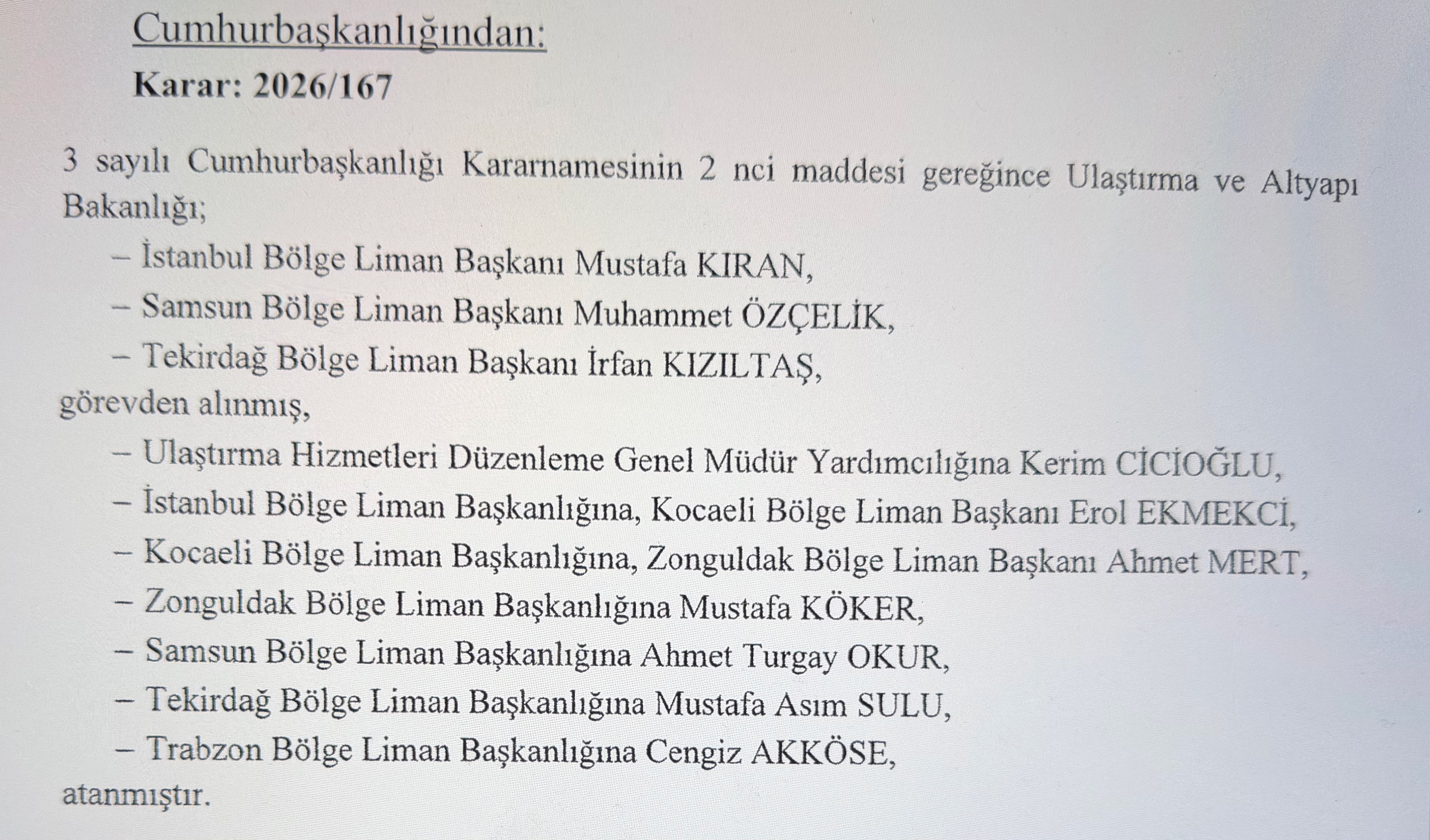 Görev değişiklikleri ile ilgili görsel
