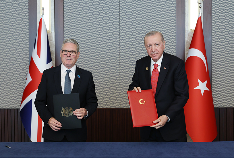 Türkiye ve Birleşik Krallık iş birliği