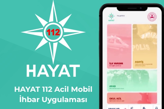 HAYAT 112 Uygulamasına Büyük Talep: 1 Ayda Kullanıcı Sayısı 600 Bini Geçti!
