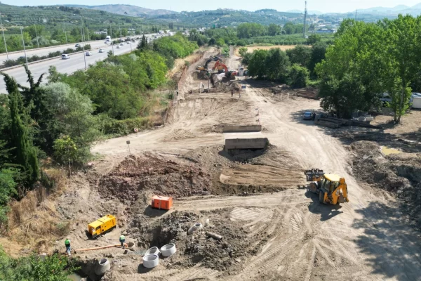 Bursa’da Altyapı Atağı: Yeni Atıksu Hattı İnşaatı Start Aldı