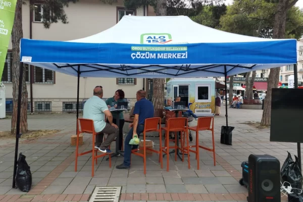 Ordu’da Çözüm Merkezi Aktif Olarak Hizmette!