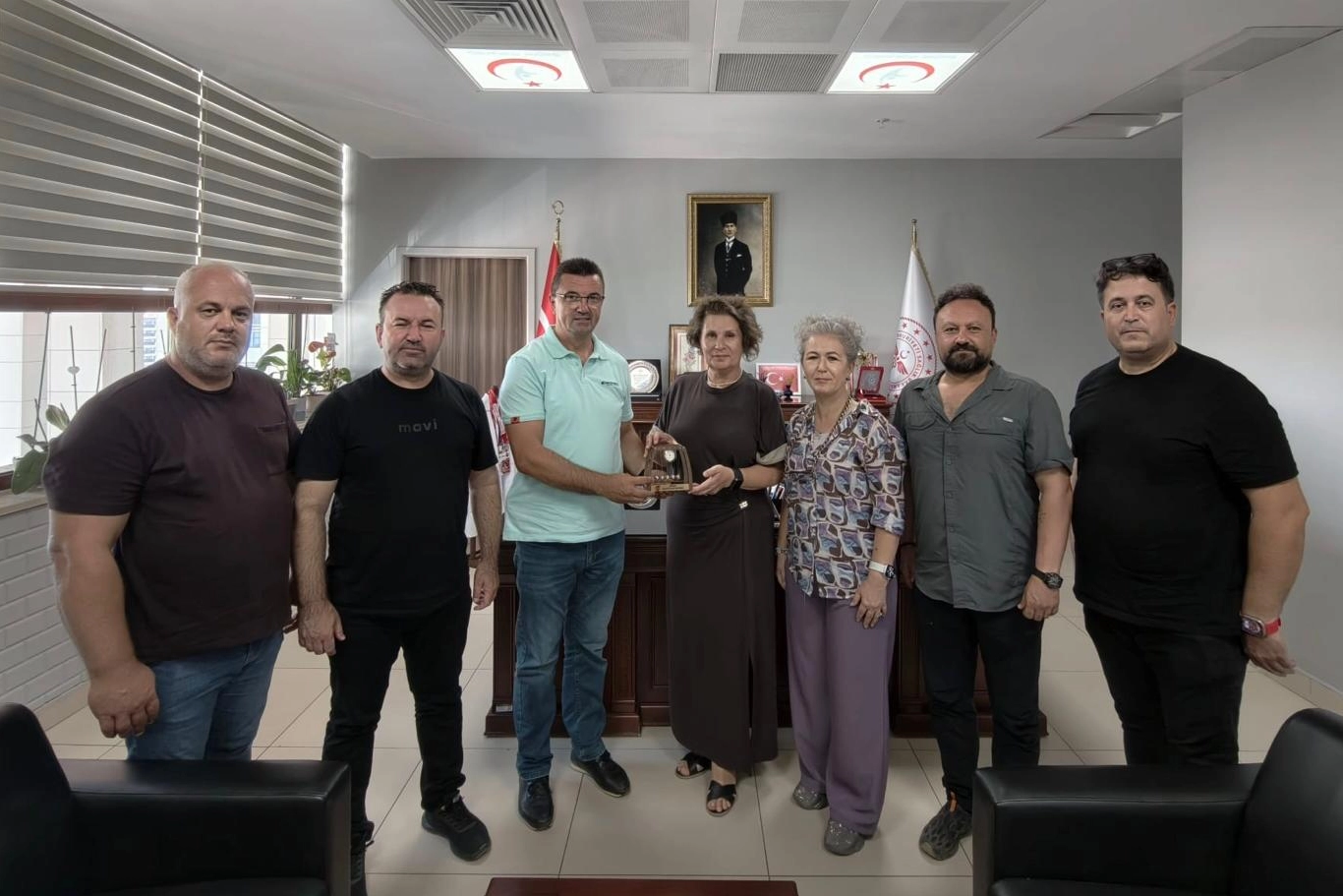 EGD Heyetinden Başhekim Şimşek’e Önemli Ziyaret