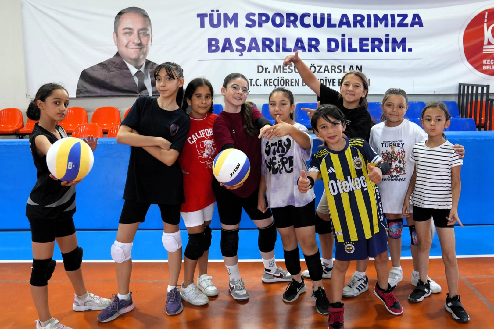 Keçiören’de Spor Rüzgârı: Çocuklar ve Gençlere Sürekli Destek Müjdesi!