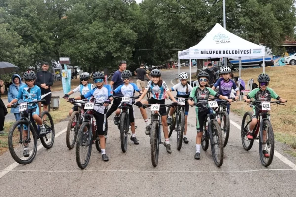 Nilüfer’de Zorlu Parkurda Pedallar Döndü