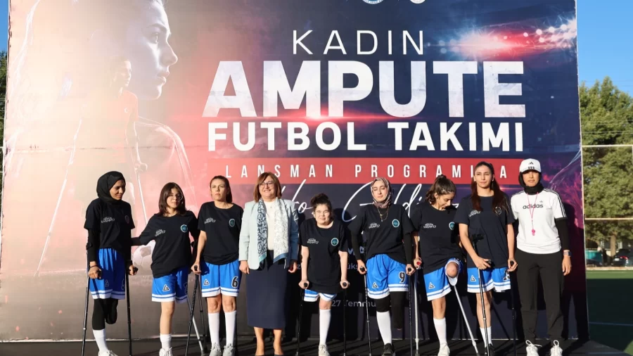 Gaziantep’ten Öncü Adım: Türkiye’nin İlk Kadın Ampute Futbol Takımı Kuruldu