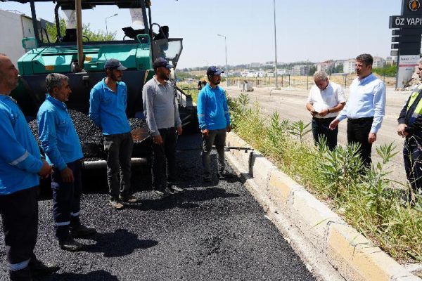 Başkan Tutdere Sahada Çalışmaları İnceledi