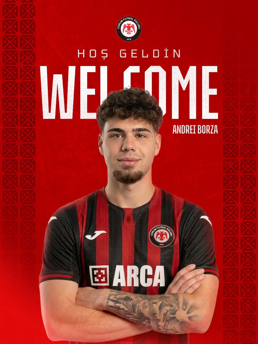 Andrei Borza ARCA Çorum FK’da