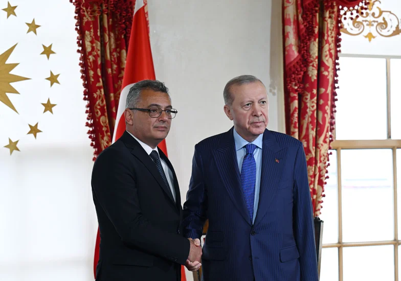Cumhurbaşkanı Erdoğan, KKTC Cumhurbaşkanı Erhürman’a destek telefonu yaptı