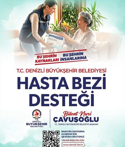 Denizli’de Hasta Bezi Yardımı Devam Ediyor