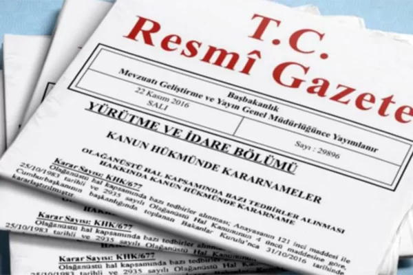 Görevden Alma ve Yeni Atamalar Resmi Gazete’de Yayınlandı