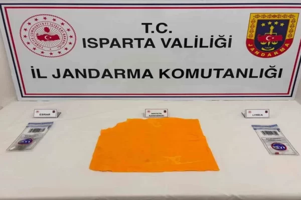 Isparta’da 10 Bin Adet Sentetik Uyuşturucu Madde Yakalandı