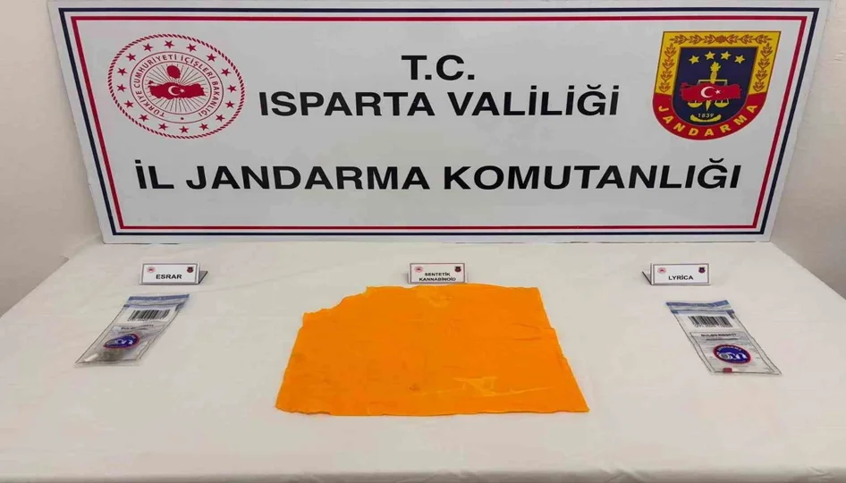 Isparta’da 10 Bin Adet Sentetik Uyuşturucu Madde Yakalandı