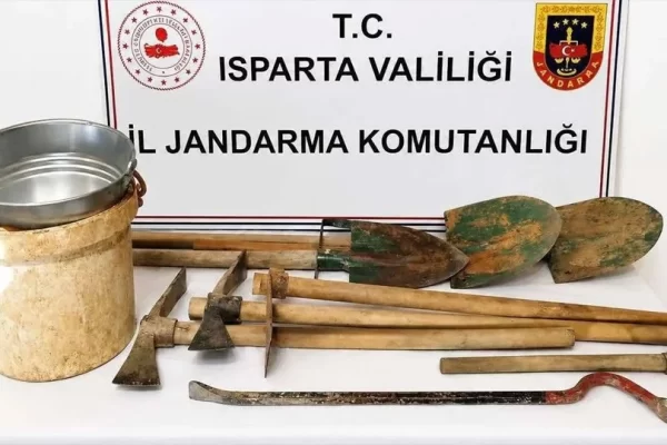 Isparta’da Kaçak Kazı Operasyonu: Suçüstü Yakalandılar!