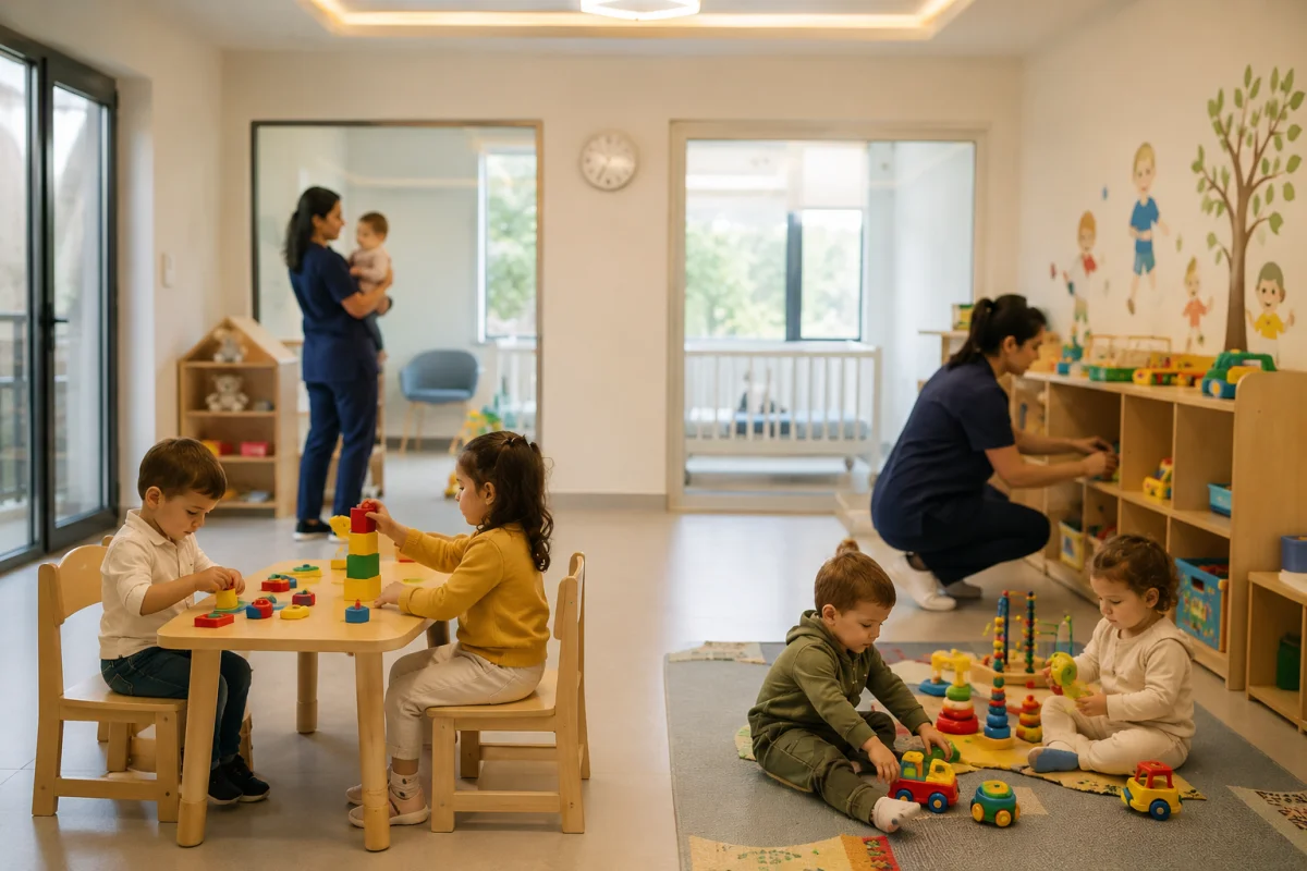 Kamuda Kreş Hizmetinde 7/24 Esnek Bakım Dönemi Başladı!