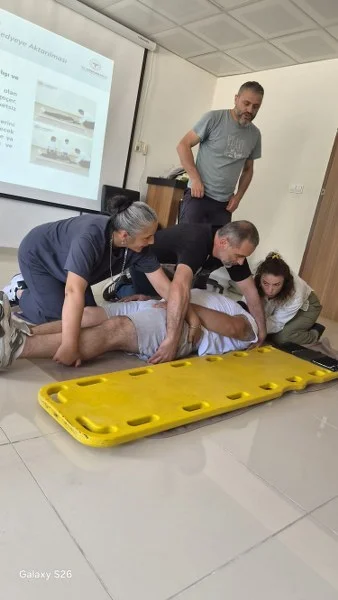 Rize Sağlık Müdürlüğü, PAKUT ekibine kapsamlı eğitim sundu