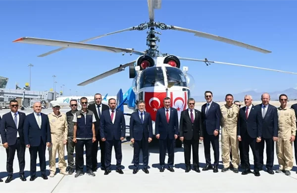 Türkiye, KKTC’ye Yangınla Mücadele İçin Helikopter Gönderdi