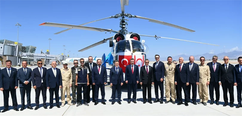 Türkiye, KKTC’ye Yangınla Mücadele İçin Helikopter Gönderdi