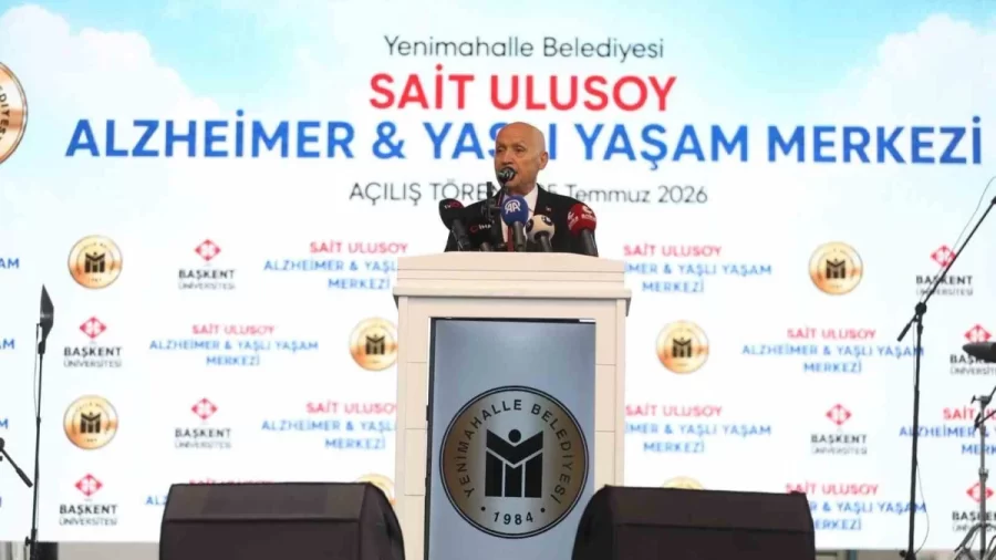 Yenimahallev Sait Ulusoy Alzheimer ve Yaşlı Yaşam Merkezi hizmete açıldı