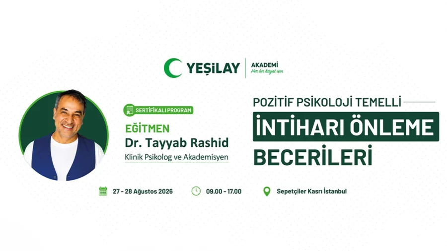 Yeşilay, İntiharı Önlemek İçin Yeni Eğitim Programı Başlattı