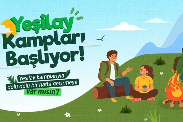 Yeşilay’dan Yaz Tatiline Özel Ücretsiz Kamp İmkanı!