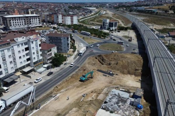 Tekirdağ’da Çerkezköy Ulaşımına Kapsamlı Kavşak ve Yol Düzenlemesi