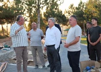 Melikgazi’de Gesi Mesire Alanı Yenileniyor