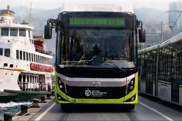 Kocaeli’de 30 Ağustos’ta Toplu Ulaşım Ücretsiz