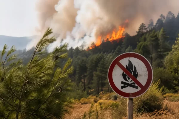 Orman yangınlarında 34 şüpheli tespit edildi: 9 kişi tutuklandı