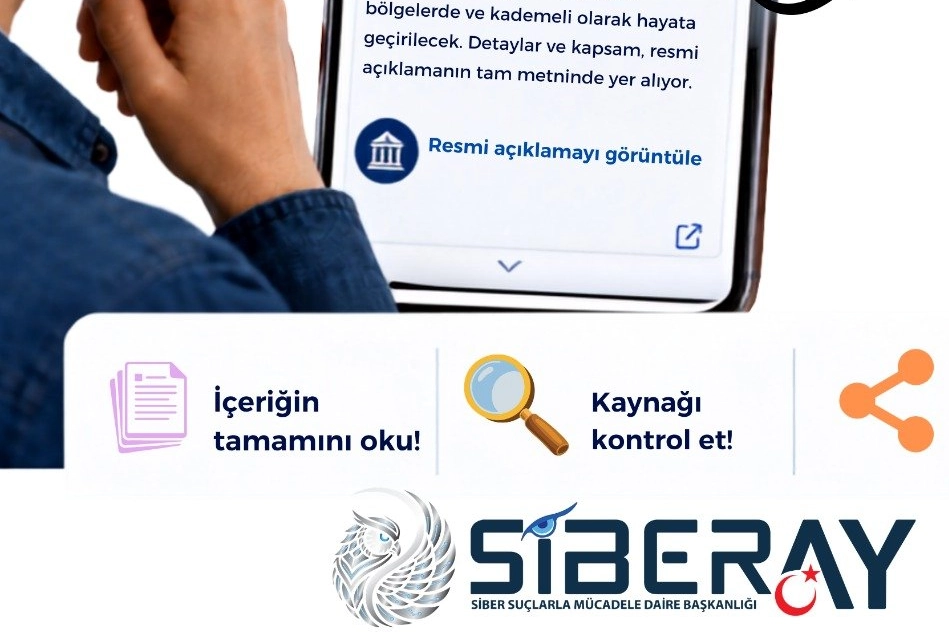 Dijital Dünyada Dezenformasyon Uyarısı: Siberay’dan Vatandaşlara “Tıklama Tuzakları” Çağrısı