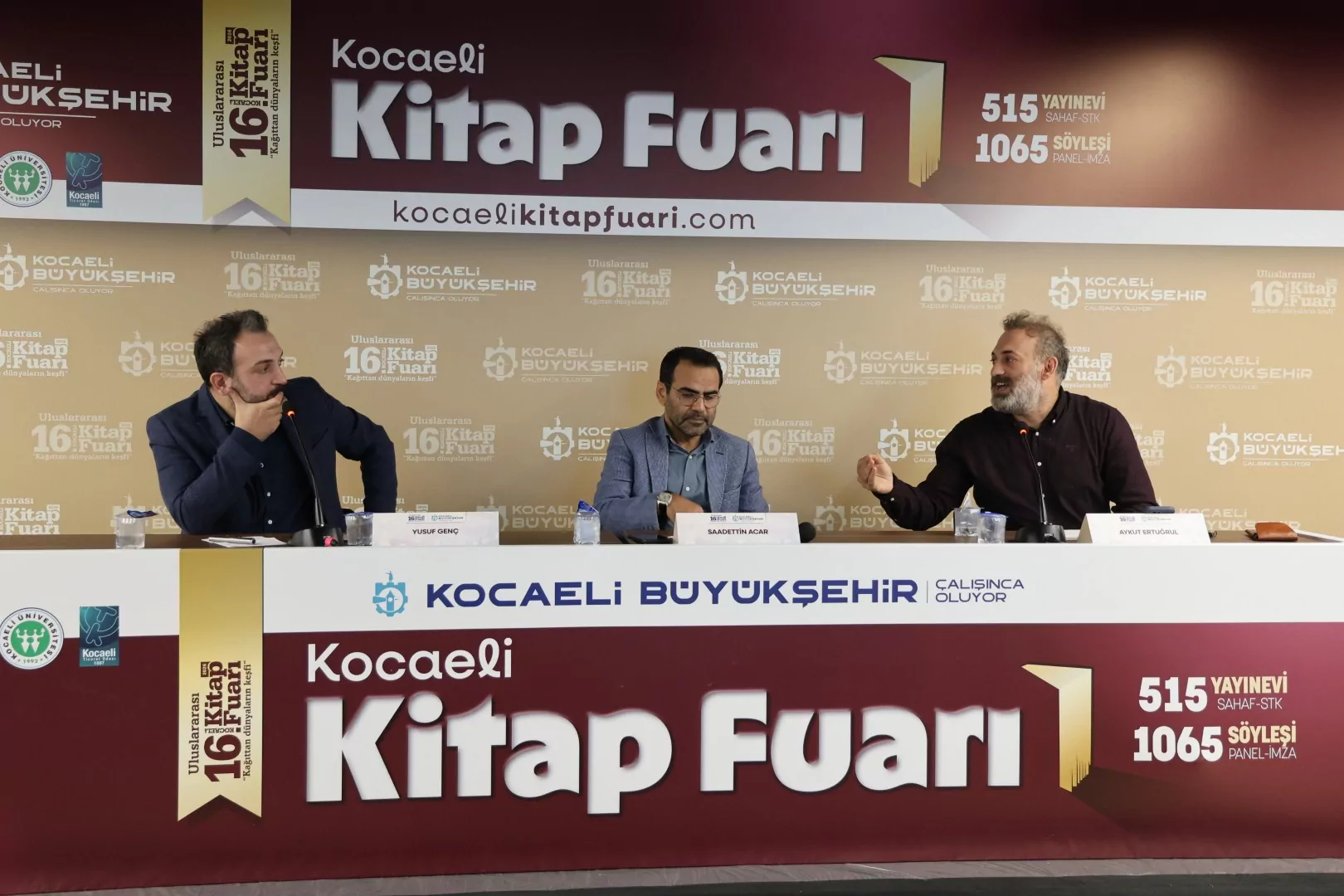 Kocaeli Kitap Fuarı’nda Edebiyat ve Yakın Tarih Buluştu