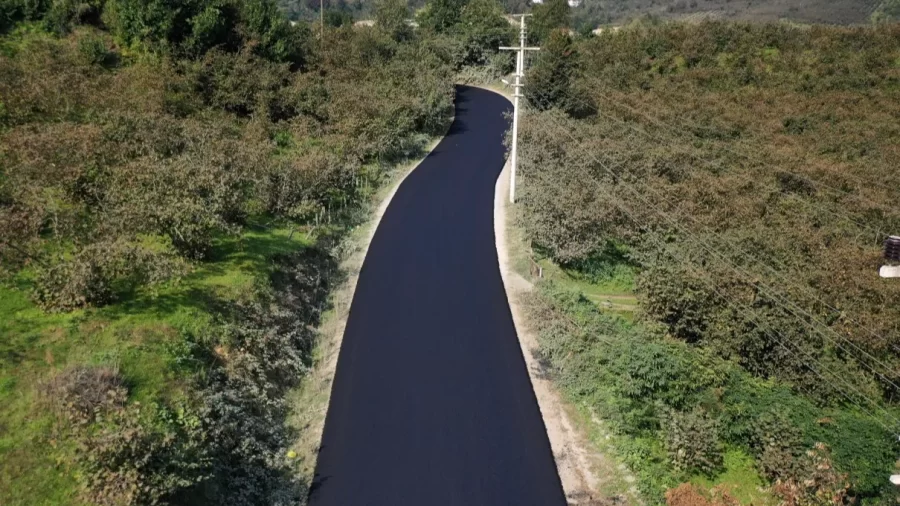 Ordu Büyükşehir Belediyesi’nden İkizce’de 5 Kilometrelik Sıcak Asfalt Çalışması