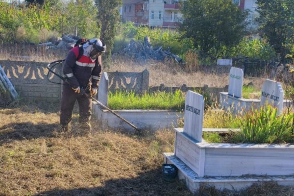 Ordu’da mezarlıklarda kapsamlı düzenleme çalışması